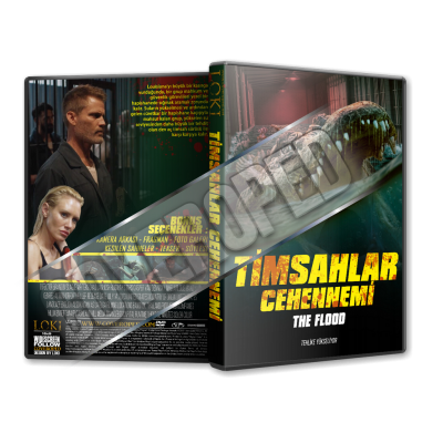 Timsahlar Cehennemi - The Flood - 2023 Türkçe Dvd Cover Tasarımı